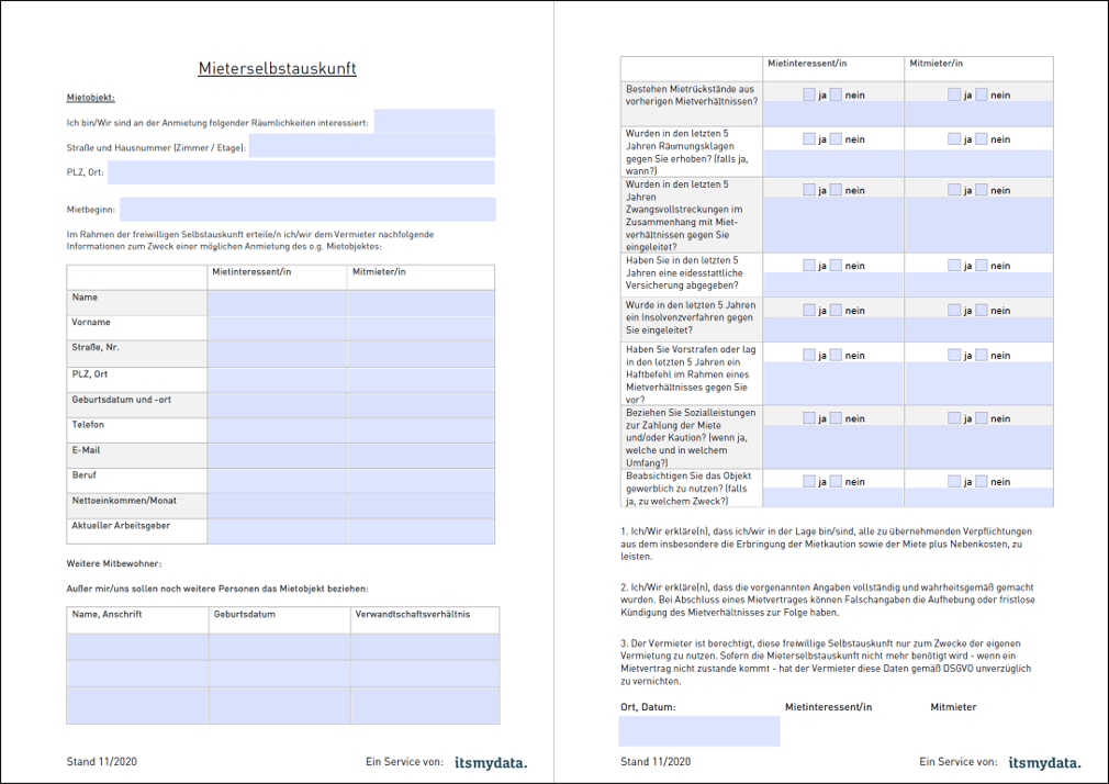 Muster pdf mietvertrag kündigung kostenlos Mietvertrag für